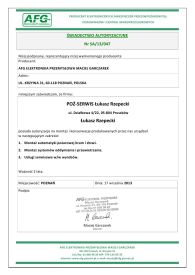legalizacja gaśnic pruszków