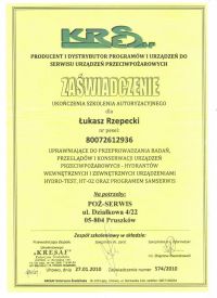 legalizacja gaśnic pruszków