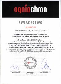 legalizacja gaśnic pruszków